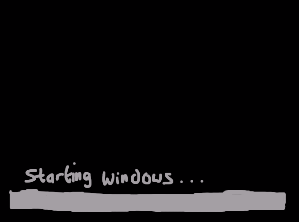 Starting Windows. . .