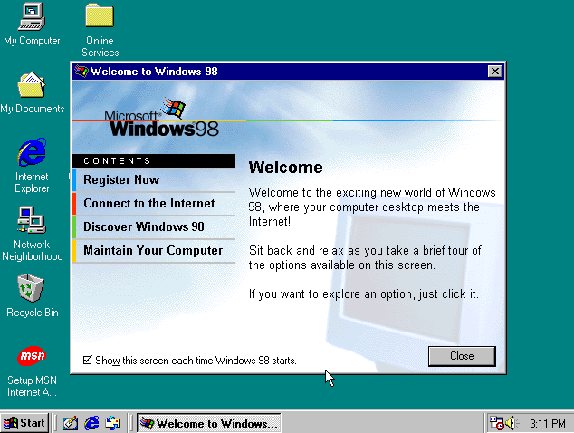 Windows 98